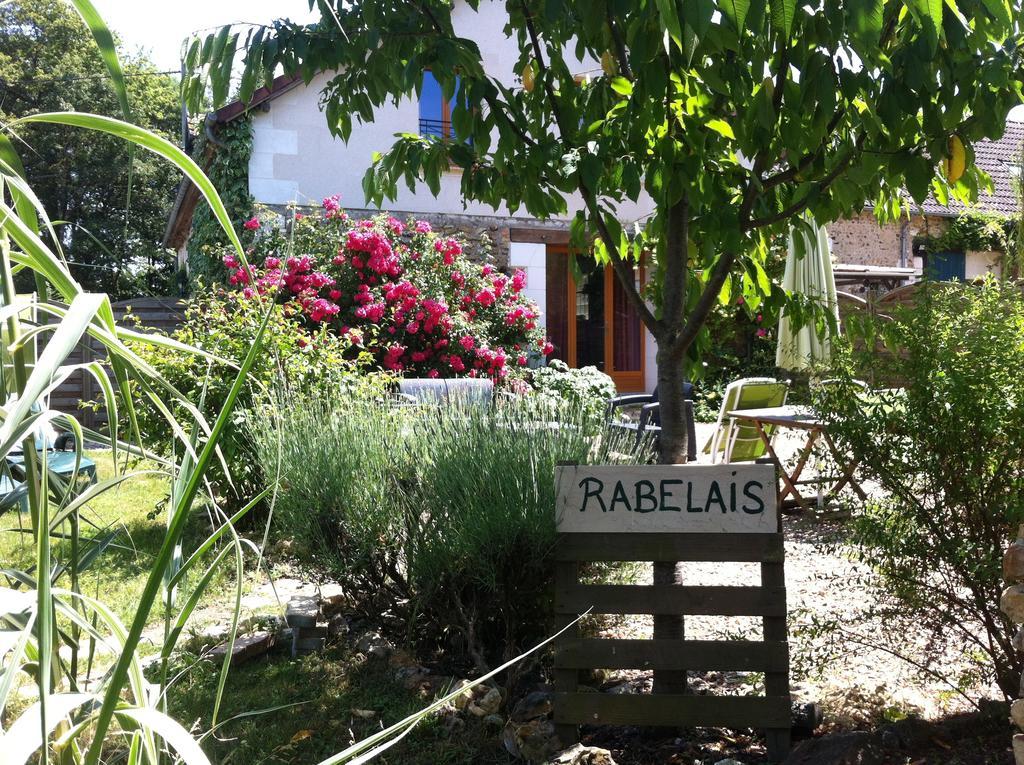 Les Chaumieres Du Chene Otel Pouillé Dış mekan fotoğraf