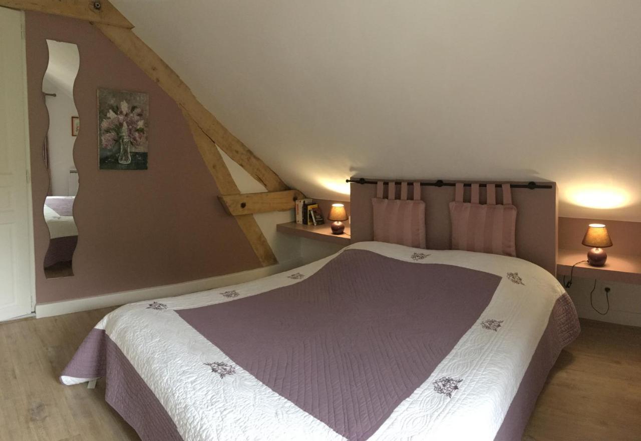 Les Chaumieres Du Chene Otel Pouillé Dış mekan fotoğraf