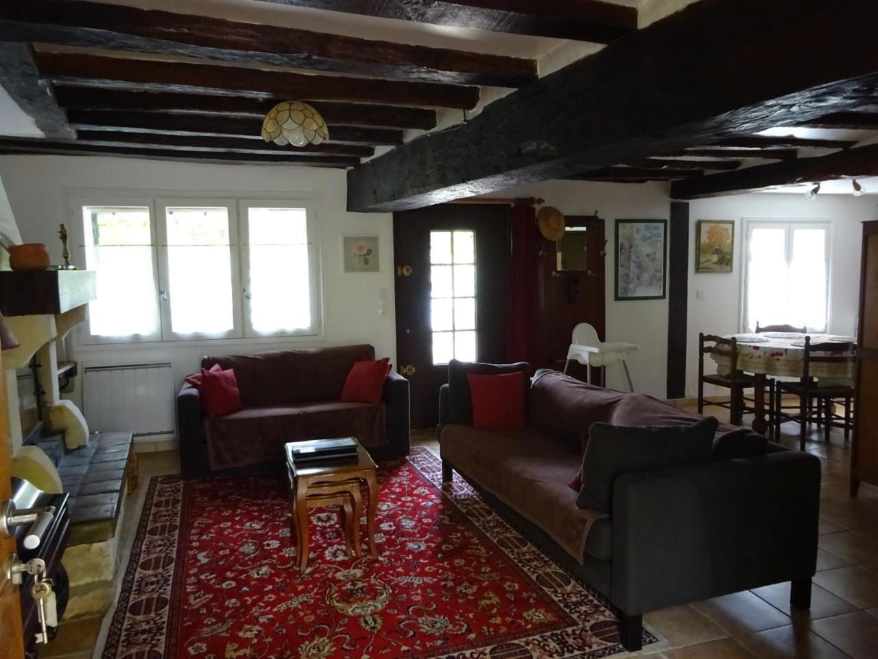 Les Chaumieres Du Chene Otel Pouillé Dış mekan fotoğraf